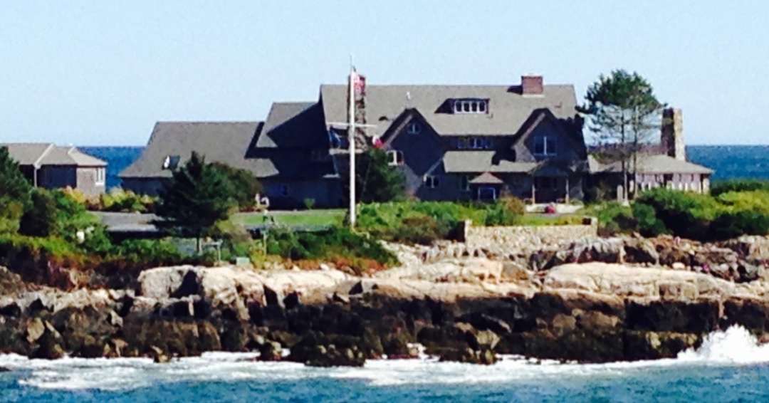 Bush family compound in Kennebunkport, ME